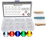 LED-Kopf Typ: rund; Kopf ø: 5 mm, Sichtwinkel: 45-50 °