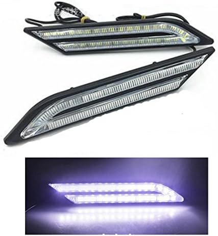 ONS 33 SMD Waterproof SuperBright LED Lamp Universal DRL LED Day Lights (White)