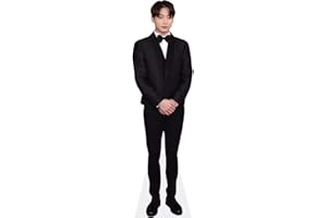 CELEBRITY CUTOUTS Jungkook (Bow Tie) Pappaufsteller lebensgross