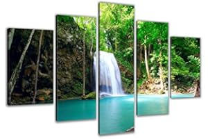 Visario Obraz i druk niemieckiej marki 160 x 80 cm 5520 obrazy na płótnie druki artystyczne wodospad obraz ścienny