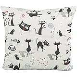 Kissen Quadrat Katzen Kitty allover (11479)