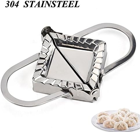 Shineshin Stainless Steel Dumpling Maker Device DIY Dumpling Press Mold Kitchen Tools Ravioli Former Pastry Moulds Kitchen Tools Dough Press