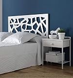 Cabeceros de forja en color blanco para cama de 135 cm a precio económico