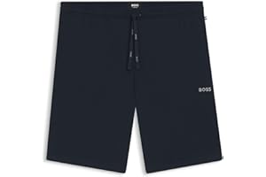 BOSS Herren Mix&Match Short CW Shorts aus elastischer Baumwolle mit Kontrast-Logo und Kordelzug