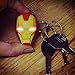 Produktbild Iron Man Schlüsselanhänger mit Licht - Avengers Iron Man Schlüsselring Schlüssel Ring Tony Stark