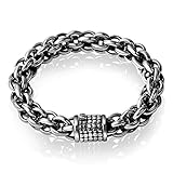 Anyeda armbänder Damen Charm Gold Armband Anhänger Armband Herren Armband Panzerkette Armband 21Cm