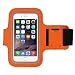 Produktbild Hülle Für iPhone 7/8 Plus Sportarmband, MuSheng Sweatproof Running Fitness Armband mit Schlüsselhalter, Verlängerungsband und Reflekltierendes Band, für Laufen Jogging (Orange)
