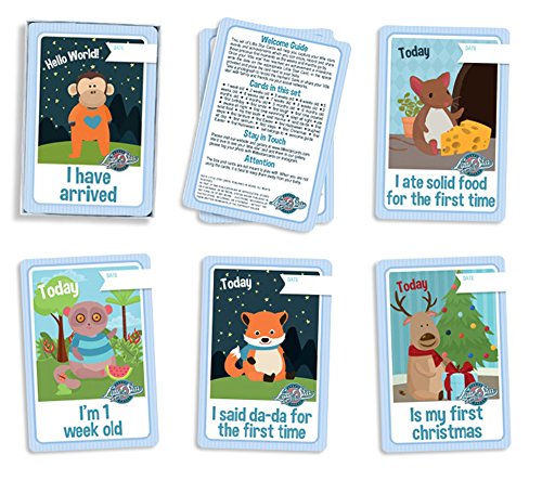 First Year 'Baby' Share Cards