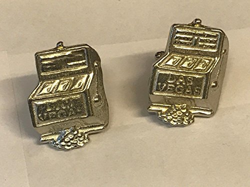 Las Vegas One Arm Bandit Slot Machine Size 2.6cm X 3.6cm TG246 Pair of Cufflinks Made From Fine English Modern Pewter POSTED BY US GIFTS FOR ALL 2016 FROM DERBYSHIRE UK