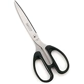 Rapesco CS0205B1 Stainless Steel Scissors 21 cm, Black