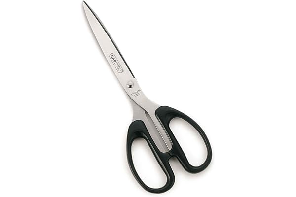 Rapesco CS0205B1 Ciseaux Essential 21cm en Acier Inoxydable, Noir