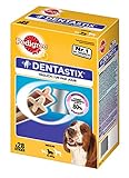 Pedigree Dentastix Dental Dog Chews - Medium Dog, Pack of 4 (Total 4 x 28 Sticks)