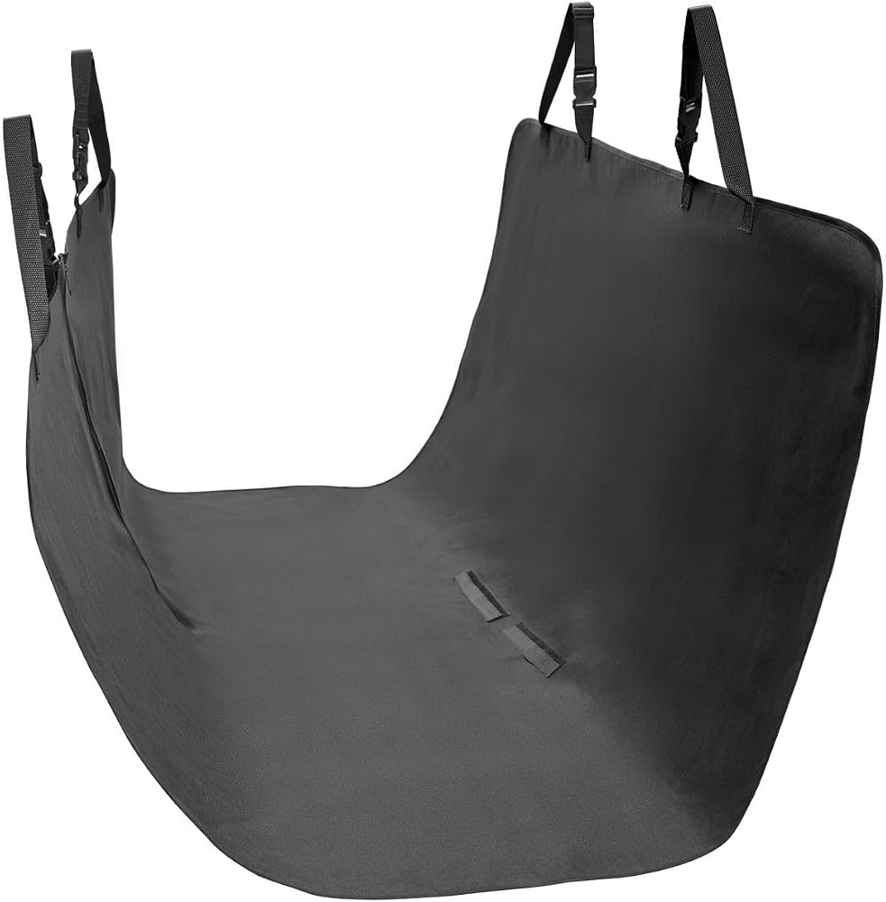 HUNTER Arka koltuk için araba koruma örtüsü, sağlam, kirden koruma, 150 x 145 cm, siyah