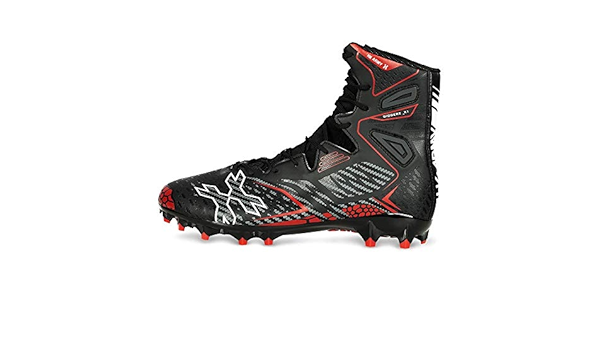 black high top cleats