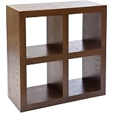 RON Box 4'l&uuml; Kitaplık (Siyah Meşe)