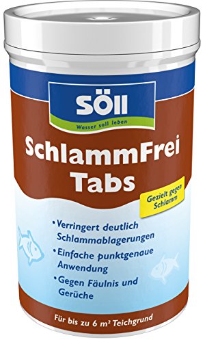 Söll Teichpflegemittel SchlammFrei Tabs, 1x 6 Tabs, braun, 20083