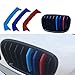 Produktbild Muchkey Auto 3D Frontgrill Einsatz Trim Strips Grill Cover Aufkleber für F20 F21 (8 Bar)