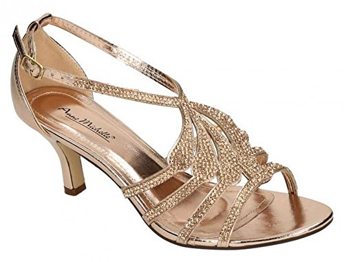 Ladies Womens New Mid Stiletto Heel 