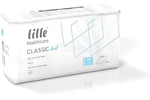 LILBED Lille Disposable Absorbent Bed Pads with Tuck-in Flaps - 90 x 180 cm - Extra (1000 ml) Pack of 30