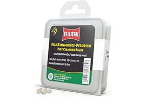 Eva Shop® Ballistol Filz Reinigungs-Pfropfen Klassik Waffenreinigung Kal 17 und .22