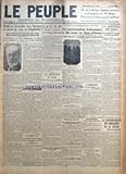 PEUPLE (LE) [No 680] du 16/11/1922 - DOIT-ON ACCORDER AUX FEMMES LE DROIT DE VOTE ET L'ELIGIBILITE ? PAR A. AULARD - LA CRISE ALLEMANDE PAR M. HARMEL - LA TERRE A TREMBLE DE NOUVEAU LUNDI - LA C. D. R. ATTENDRA LA CONSTITUTION DU CABINET ALLEMAND - UNE CONFERENCE DE M. DE LUBIRSAC - LE MEETING DU CARTEL DES SERVICES PUBLICS PAR M. F. - MANIFESTATION D'IRLANDAISES AUX ETATS-UNIS - LE MEMORANDUM BRITANNIQUE A ETE REMIS AU QUAI D'ORSAY - A CONSTANTINOPLE - UNE NOUVELLE NOTE DES KEMALISTES - FACHEU