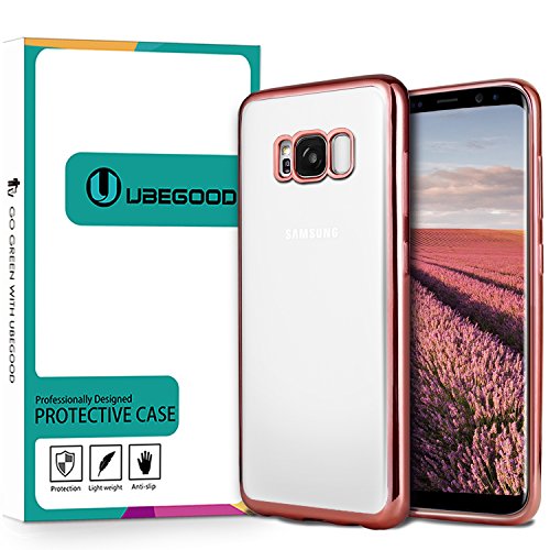 UBEGOOD Funda Samsung Galaxy S8 Galaxy S8 Carcasa Funda protectora Transparente Carcasa Case Bumper Delgado Enchapado Flexible TPU Funda Slim Silicona Case Cover para samsung galaxy S8 - Rosa reviews UBEGOOD Funda Samsung Galaxy S8 Galaxy S8 Carcasa Funda protectora Transparente Carcasa Case Bumper Delgado Enchapado Flexible TPU Funda Slim Silicona Case Cover para samsung galaxy S8 - Rosa