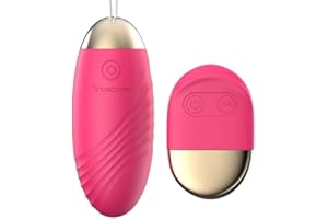 Bullet Vibrator Trustown Vaginal Vibrating Egg Fernbedienung für G-Punkt Klitoris Stimulation Premium Soft Silikon 10 Vibrati