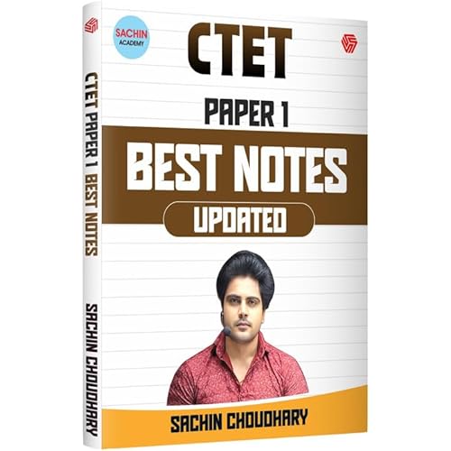 CTET Paper 1 | Best Notes | Sachin Academy | Invincible