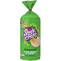 Snack A Jacks Jumbo Sour Cream & Chive Sharing Rice Cake Crisps