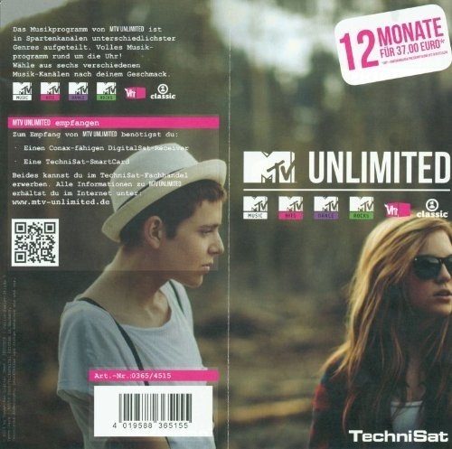 Preisvergleich Produktbild TechniSat MTV unlimited Ticket 12 Monate