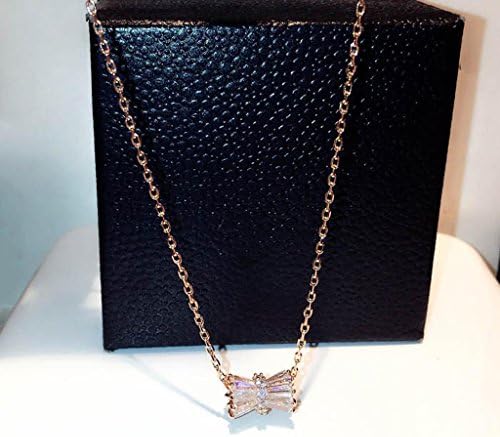 HDXBPMFashion crystal temperament pearl chain lady noble short necklace