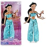New Disney Store 29cm Jasmine Classic Doll With Abu Figure Toy 3+ by Disney
