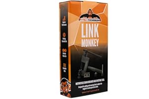 Tru-Tension | Link Monkey | Motorcycle Chain Breaker & Riveting Tool | Perfect For Road Riding, Off-Road, Commuting & Touring | Motorcycle Tools & Accessories