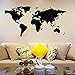 Produktbild Karte der Welt Atlas Union Jack überträgt große Kontinente Wand Aufkleber Vinyl Aufkleber für Wohnzimmer Home Decor 56cmx118cm