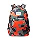 Produktbild Bebone Schulrucksack Jungen Mädchen Schulranzen Teenager Schultasche Kinder Tarnung Rucksack (Orange, 32 * 18 * 45cm)