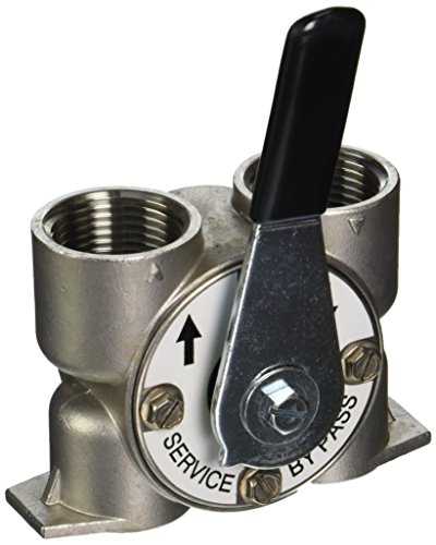 1" Bypass Valve for Fleck Control Heads 5600, 2510, 9100, 9000