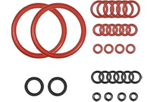 TSUOUKL Lot de 30 joints toriques pour Philips - Pièces de rechange pour soupape de soutien, soupape à vapeur, groupe café - Compatible avec Philips, Spidem Gaggia, etc
