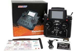 TOUCAN RC HOBBY Flysky 18CH PL18EV - Trasmettitore radio FGR12B, ricevitore RC barca