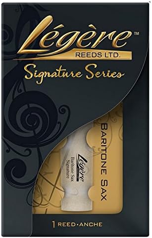 Légère Reeds - Baritone Saxophone Reed, Signature, Strength 3.00 (BSG3.00) - Premium Synthetic Woodwind Reed