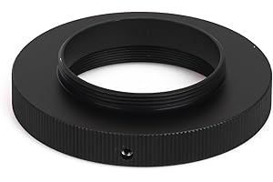 FITTINGS4YOU Adaptador de objetivo T2-M42 compatible con cámara M42, Praktica, Pentax, Porst, Fujica, Yashica