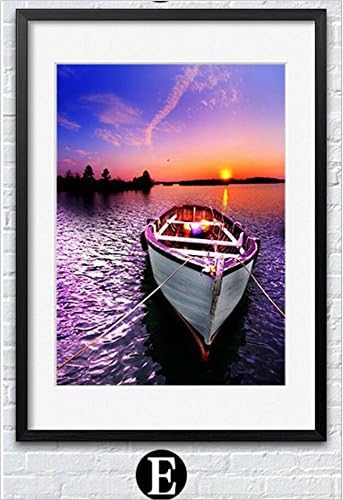 FamilyWall Living room decorative painting simple sofa background wall painting small sailing landscape pictures , e models