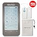 Produktbild MIROPURE Aufladbares Massagegerät Gerät EMS/TENS Elektrostimulator mit Touchscreen, 12 Modi und 8 Elektrodenpads zur Schmerzlinderung und Rehabilitation, Muskelstimulation und Entspannung
