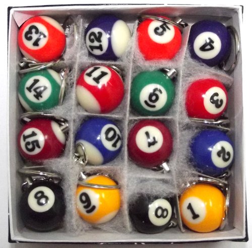 Inconnu REVENTERO DE 16 Colgantes DE Billar 2,5 CMS.