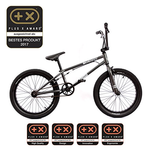 KHE BMX Fahrrad CHRIS BÖHM schwarz chrom nur 11,45kg!
