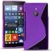 Produktbild Nokia Lumia 1520 Hülle, Conie Mobile Ultra Slim Backcover Schutzhülle TPU Silikon Rückschale Cover in Lila