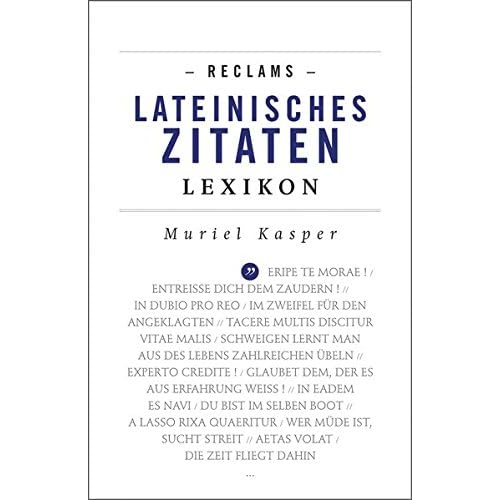 [PDF] Reclams Lateinisches Zitaten-Lexikon (Reclams Universal-Bibliothek) KOSTENLOS DOWNLOAD