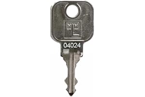 MLM EuroLocks ASSMAN Vitra L&F Ersatzschlüssel - Schließung 04001 bis 04100 - u.a. für Hebelzylinder,Möbelschlösser,Schrankschlösser - Schließung 04006