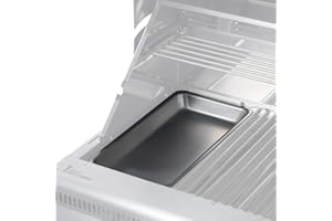 Schickling Grillschale Edelstahl – NUR passend Grill Henry & Willy, Größe: L