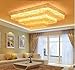 Produktbild S goldenen Kristall-LED-Deckenleuchte, moderne Zimmer minimalistischen Wohn europischen Stil Schlafzimmerlampe Restaurant Lampe Hotel Technik Lampe Gre 800 * 600 * 350 Ferngesteuerte Schaltnetz 50-125w