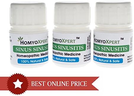 HomyoXpert Sinus Sinusitis Homeopathic Medicine For One Month
